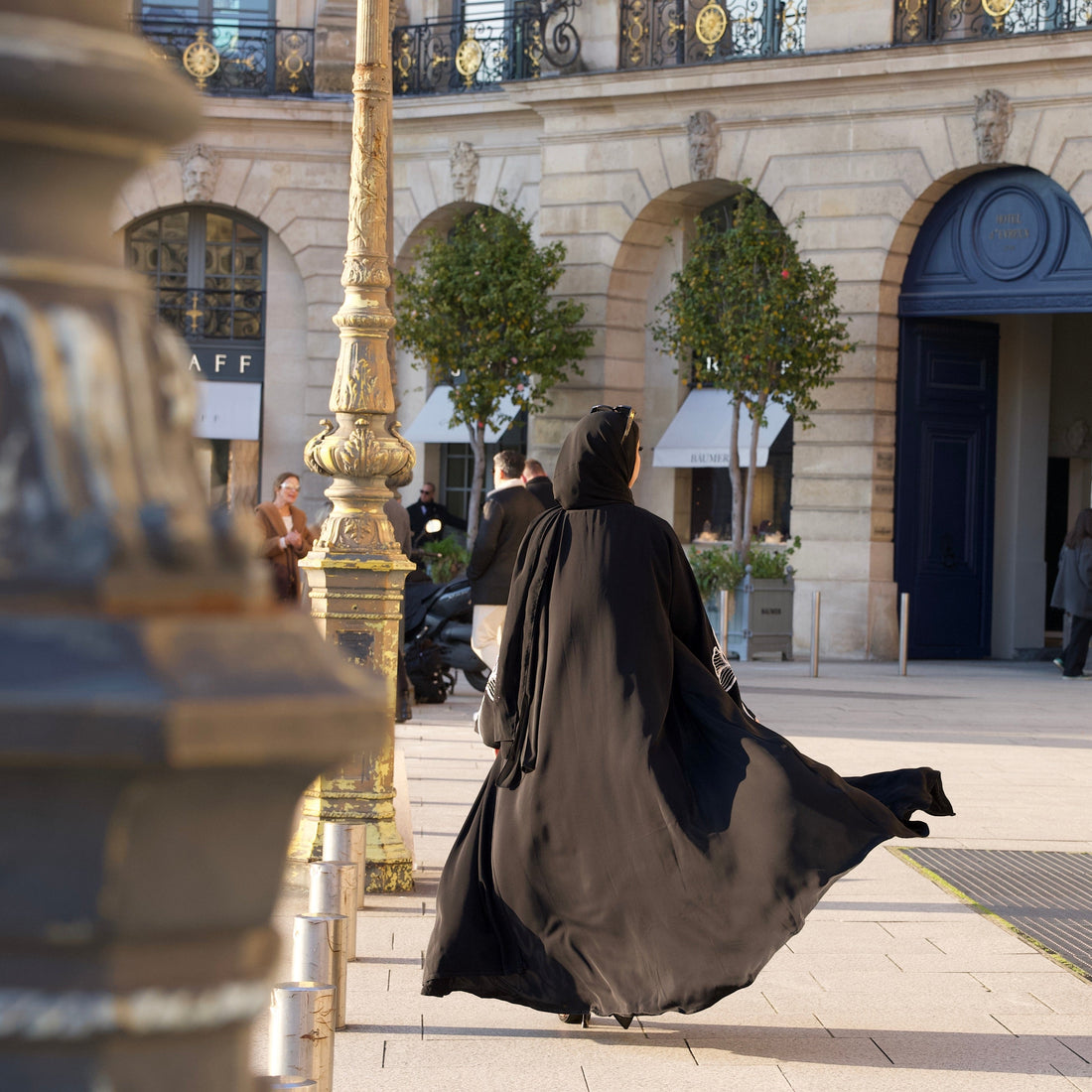 Abaya Lilas